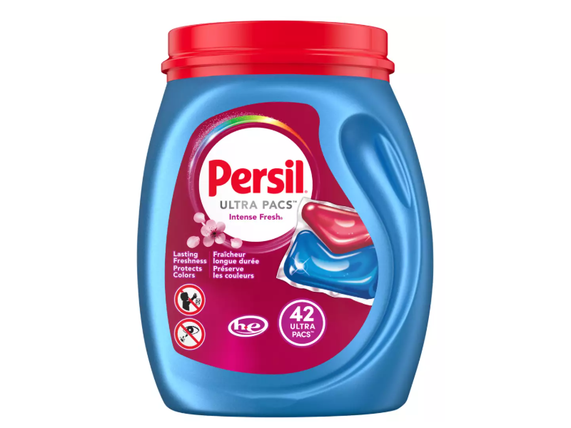 Persil Ultra Everyday Clean Laundry Detergent Pacs, Intense Fresh, 30.3 oz/861 g, 42 Pacs