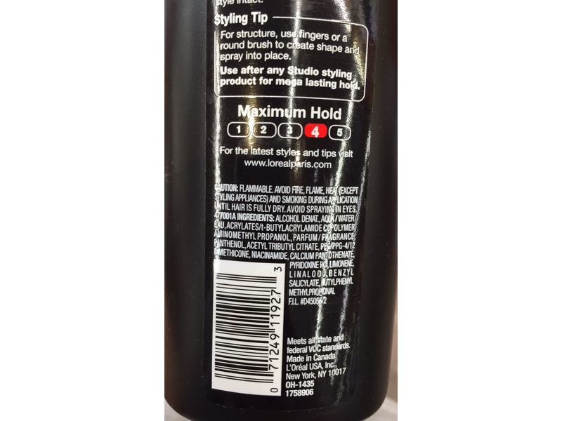L'Oreal Paris Studio Line Mega Spritz, 8.5 fl oz/250 mL