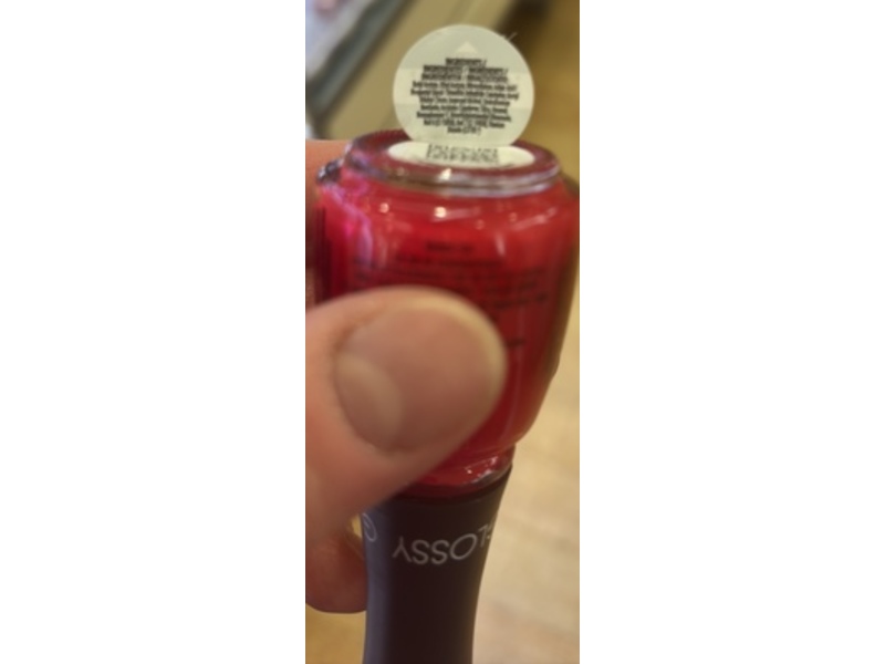 China Glaze Nail Lacquer, Italian Red, 0.5 fl oz/14 mL