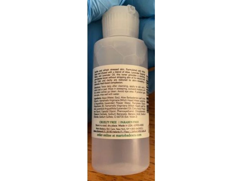 Mario Badescu Skin Care Toner, Witch Hazel & Lavender, 2 fl oz / 59 ml