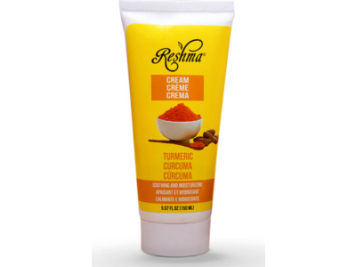 Reshma Beauty Soothing & Moisturizing Cream, Turmeric, 5.07 fl oz/150 mL