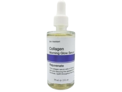 Rejuvenate Skin Assistant With Collagen Morning Glow Serum, 2 fl oz/59 mL