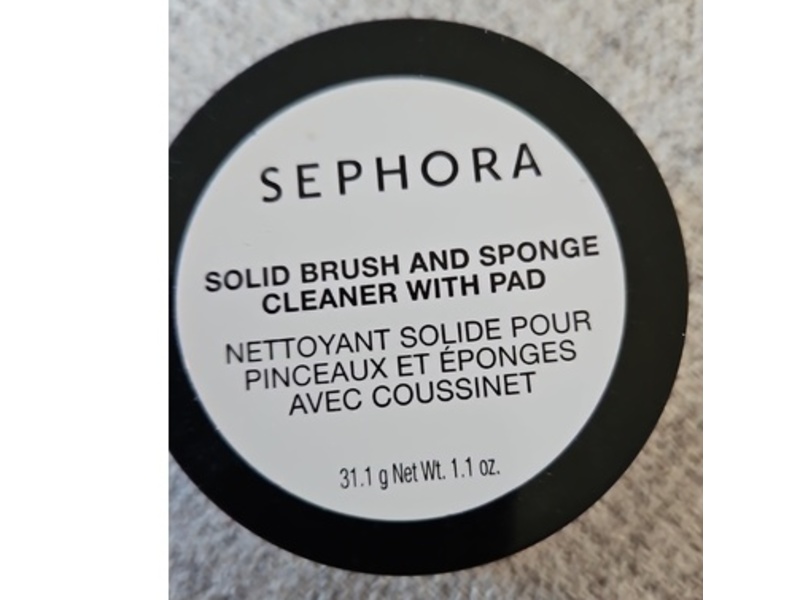 Sephora Solid Brush, Pad & Sponge Cleaner, 1.1 oz/31.1 g