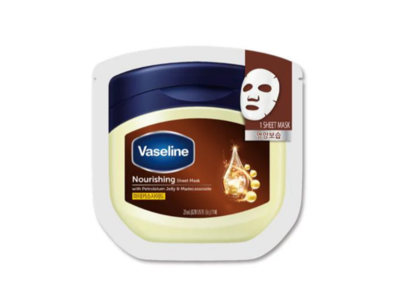 Vaseline Nourishing Sheet Mask, 0.78 fl oz/23 mL, 1 Count
