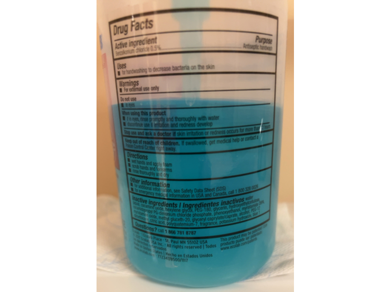 Ecolab Antimicrobial Hand Soap, 18 fl oz/540 mL