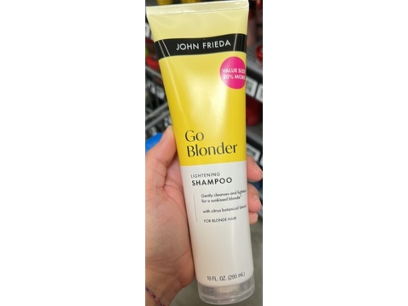 John Frieda Go Blonder Lightening Shampoo, 10 fl oz/295 mL