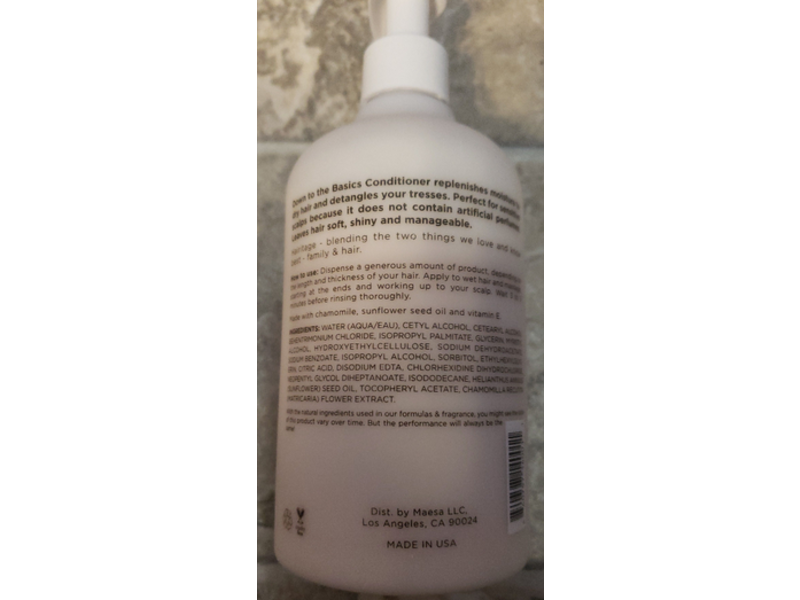 Haritage Down To The Basics Conditioner, Fragrance-Free, 13 fl oz / 384 mL