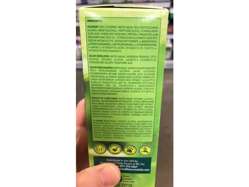 Naturtint Phergal Permanent Hair Color, 7 G Golden Blonde, 5.6 oz/165 ml