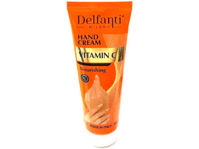 Delfanti Milano Hand Cream, Vitamin C, 8.4 fl oz/250 mL