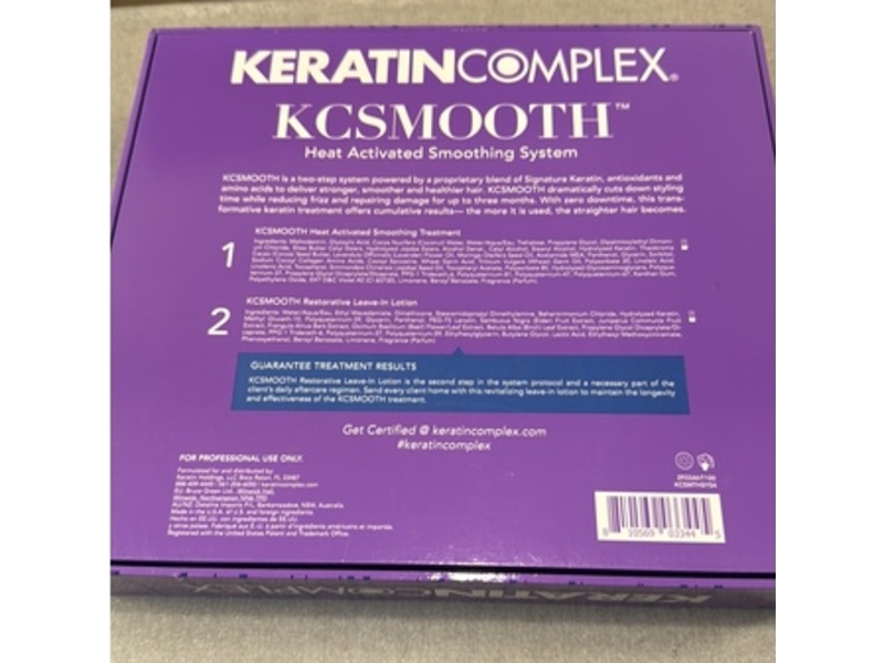 Keratin Complex Kcsmooth Heat Activated Smoothing System, 24 fl oz/710 mL