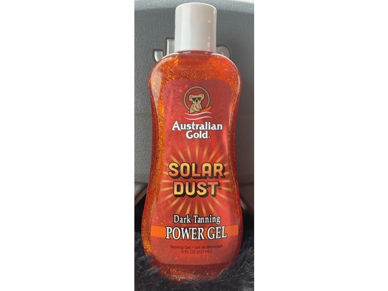 Australian Gold Solar Dust Power Gel Tanning Gel, Dark Tanning, 8 fl oz/237 mL