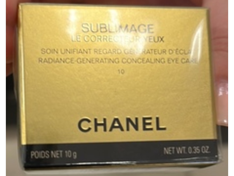 Chanel Sublimage Le Correcteur Yeux Radiance-Generating Concealing Eye Care, 10, 0.35 oz/10 g