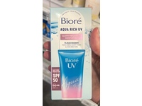 Biore Aqua Rich UV Glowy Weightless Moisturiser, SPF 50 PA++++, 50 mL - thumbnail 2