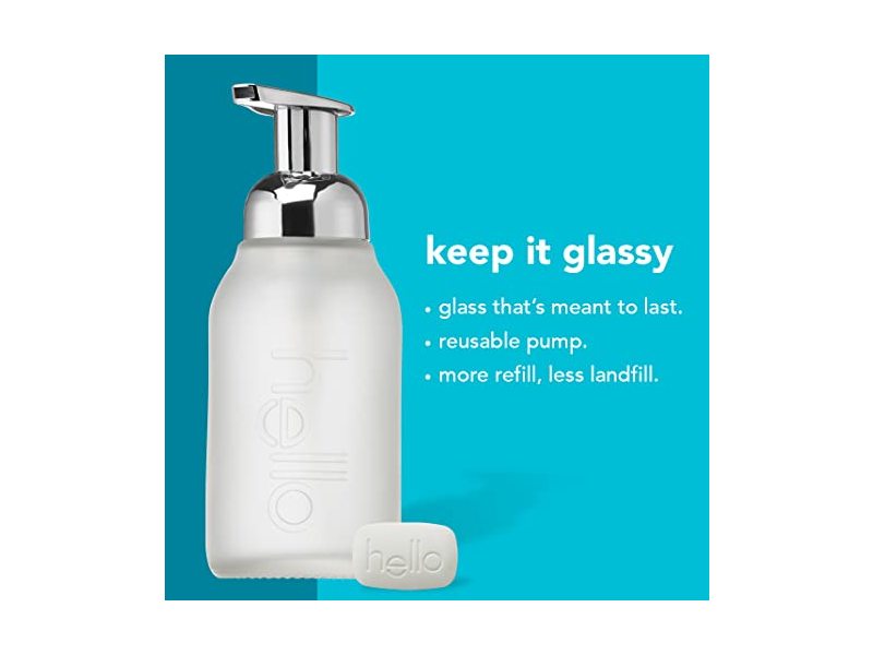 Hello Foaming Hand wash Starter, Aloe + Sea Minerals, 0.31 oz/9 g