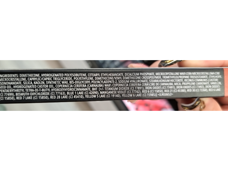 M.A.C Powder Kiss Velvet Blur Slim Stick Lipstick, 895 Sorry Not Sorry, 0.07 oz/2 g