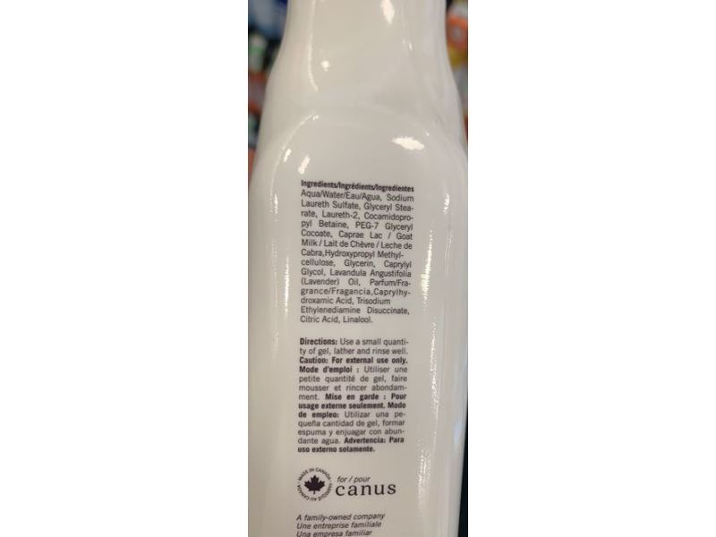 Nature By Canus Silky Body Wash, 16.9 fl oz/500 mL