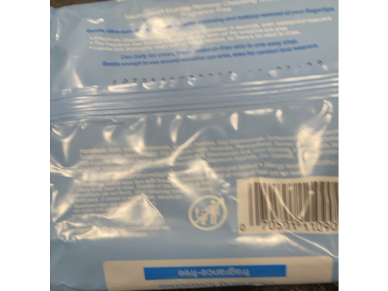 Neutrogena Makeup Remover Cleansing Towelettes, 25 Counts