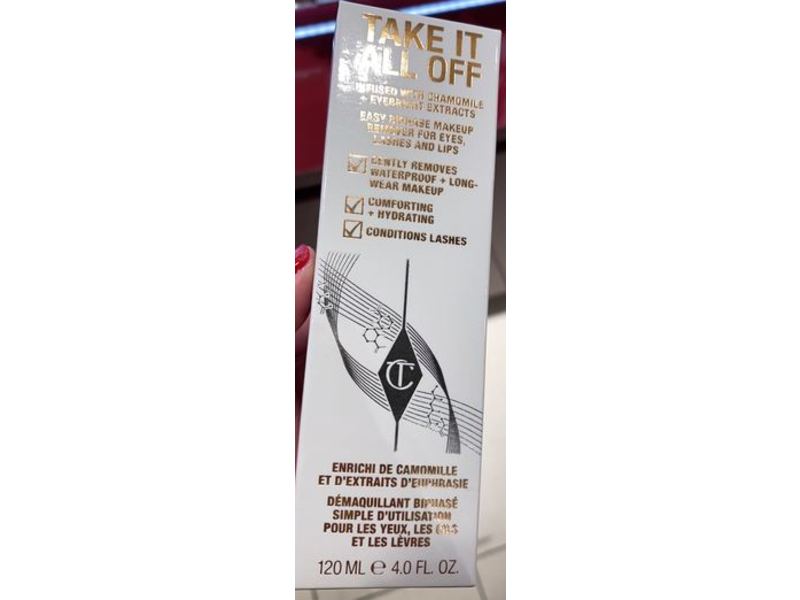 Charlotte Tilbury Take It All Off Makeup Remover, 4 fl oz/120 mL