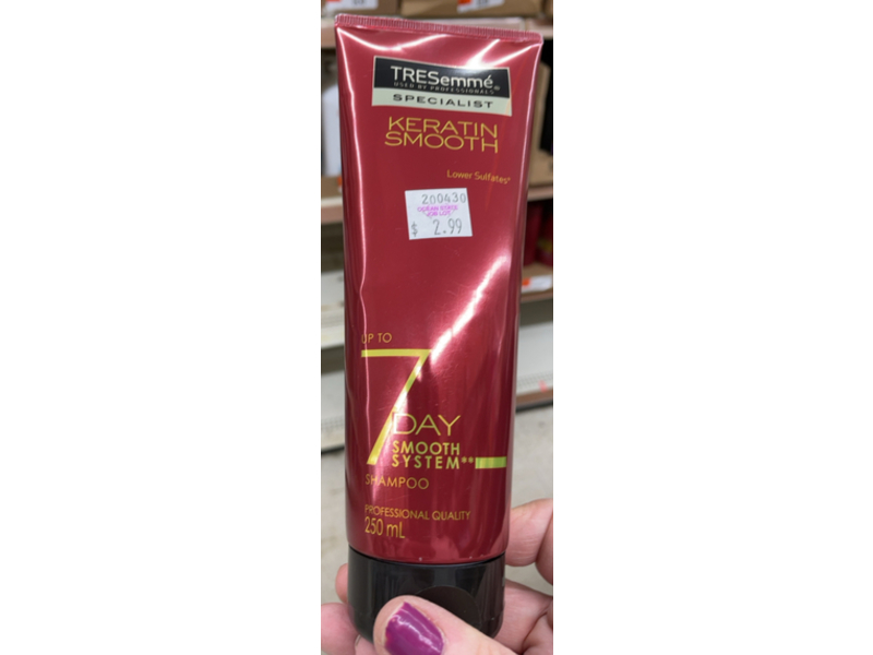 Tresemme Keratin Smooth Shampoo, 250 mL