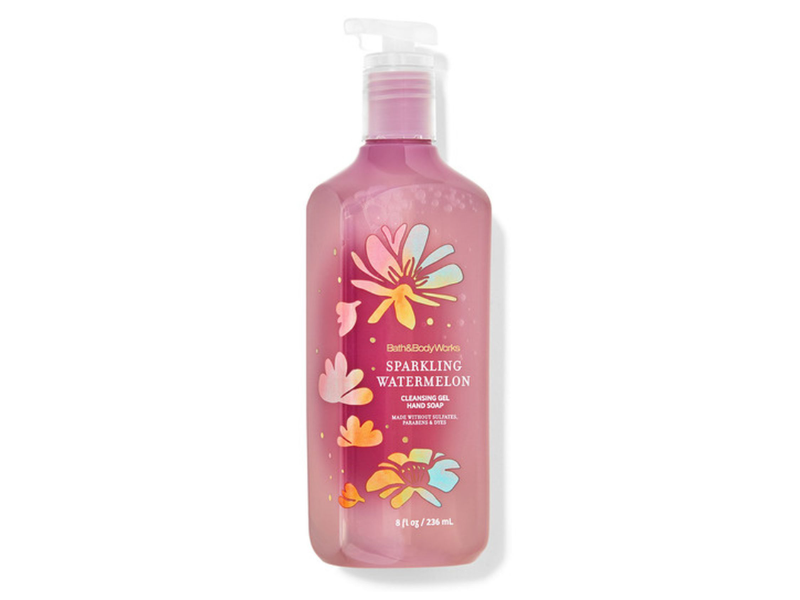 Bath & Body Works Cleansing Gel Hand Soap, Sparkling Watermelon, 8 fl oz/236 mL