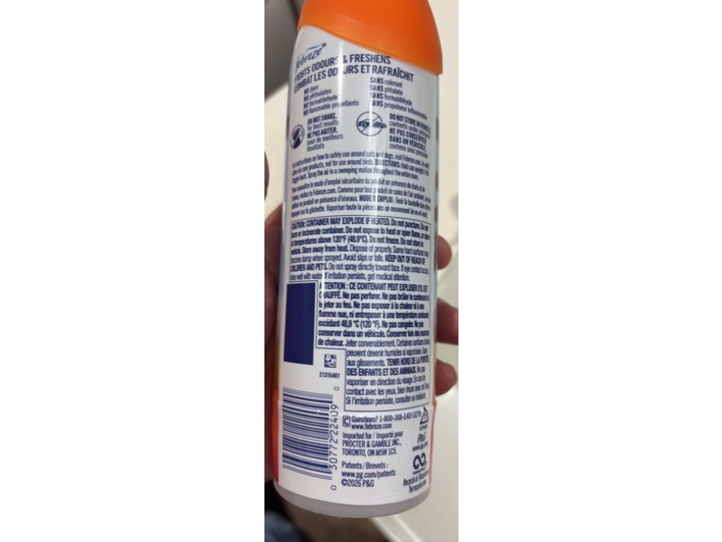 Febreze Air Fight Odors & Freshens Mist, Hawaiian Aloha, 8.1oz/230 g