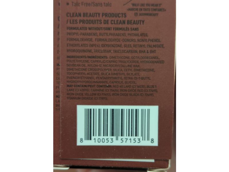 Jason Wu Hot Fluff Lipstick, Pecan Pie, 0.134 oz/3.8 g