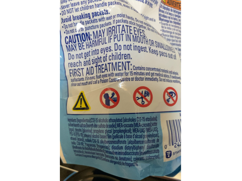 Purex 4 In 1 +OXI Laundry Detergent Pacs, 17 Count, 8.9 oz/255 g