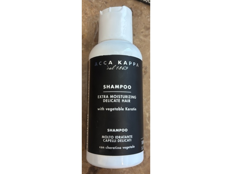Acca Kappa Extra Moisturizing Shampoo, 3.3 fl oz/100 mL