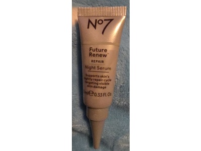 No7 Future Renew Night Serum, 0.33 fl oz/10 mL