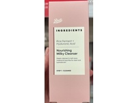 Boots Nourishing Milky Cleanser, Rice Ferment + Hyaluronic Acid, 200 mL - thumbnail 2