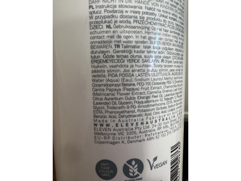 Eleven Australia Deep Clean Clarifying Shampoo, 32.5 fl oz/960 mL