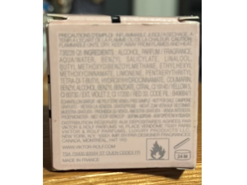 Viktor & Rolf Eau De Parfum Splash, Flower Bomb, 0.24 fl oz/7 mL