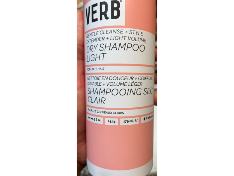 Verb Dry Shampoo, Light, 5 fl oz/179 mL