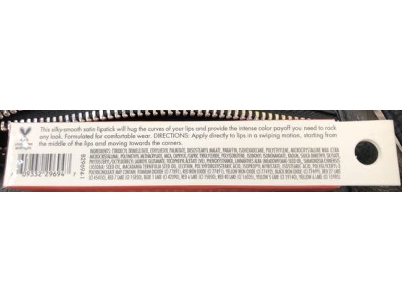 e.l.f. Cosmetics Srsly Satin Lipstick, Nectar, 0.12 oz