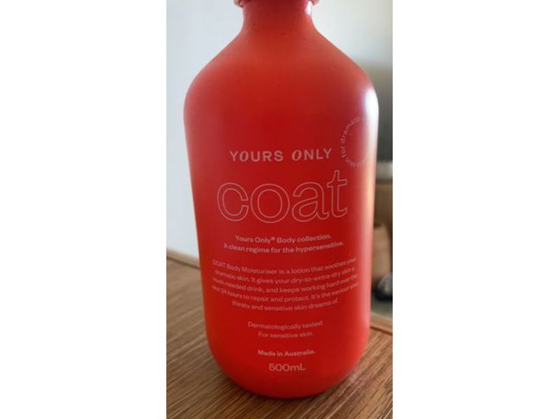 Yours Only Coat Moisturiser Lotion, 500 mL