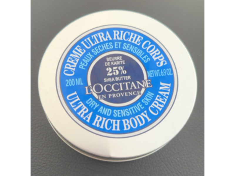 L'Occitane en Provence Ultra Rich Body Cream, 6.9 oz/200 mL