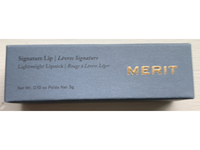 Merit Signature Lip Lightweight Lipstick, Baby, 0.10 oz/3 g