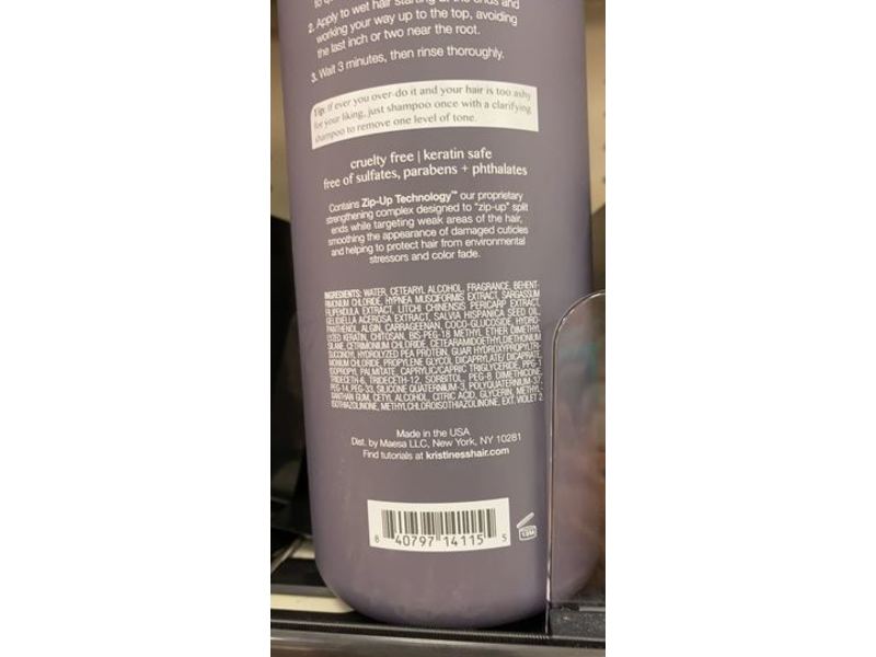 Kristin Ess The One Purple Conditioner, 33.8 fl oz