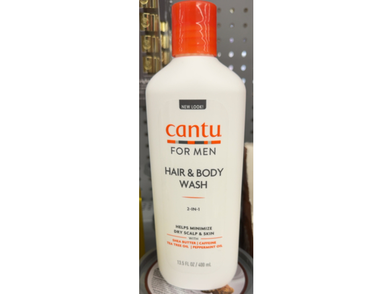 Cantu 2-In-1 Hair & Body Wash, 13.5 fl oz/400 mL, Pack Of 3