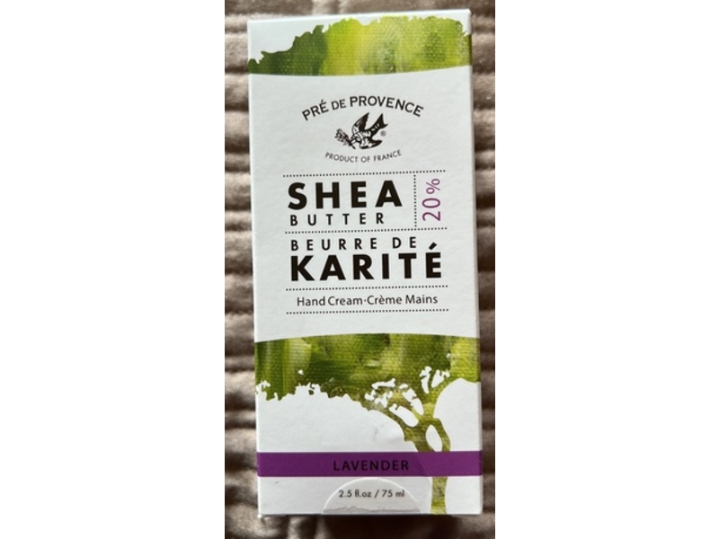 Pre De Provence Shea Butter Hand Cream, Lavender, 2.5 fl oz/75 mL