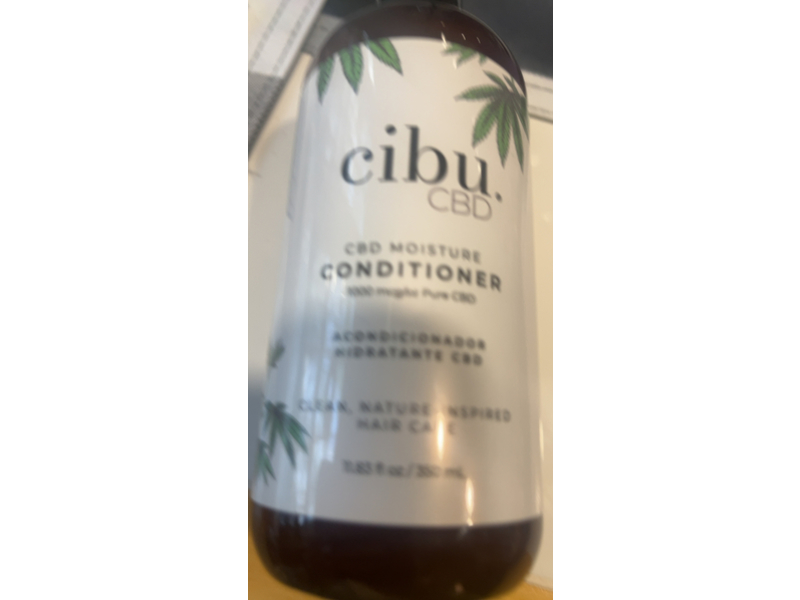 Cibu CBD Moisture Conditioner, 11.83 fl oz/350 mL