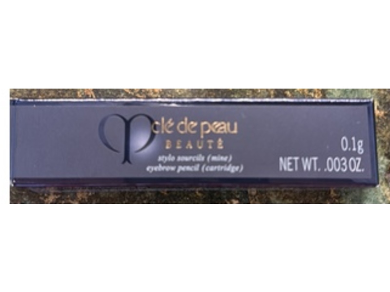Cle De Peau Beaute Eyebrow Pencil Cartridge, Dark Brown 201, 0.003 oz/0.1 g