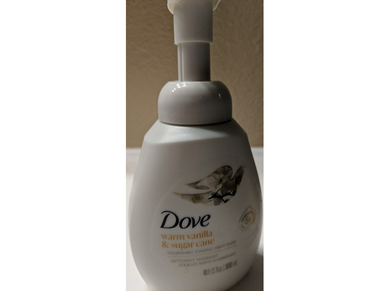 Dove Nourishing Foaming Hand Wash, Warm Vanilla & Sugar Cane, 10.1 fl oz/300 mL