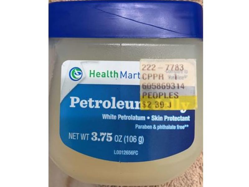 HealthMart Petroleum Jelly, 3.75 oz/106 g
