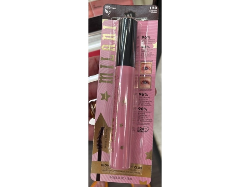 Milani Highly Rated Fan Club Fanning Mascara, 120 Brown, 0.43 fl oz/13 mL