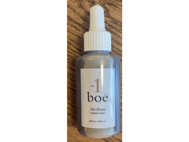 Boe Beaute No. 1 Tan Drops Golden Glow, 1.69 fl oz/50 mL