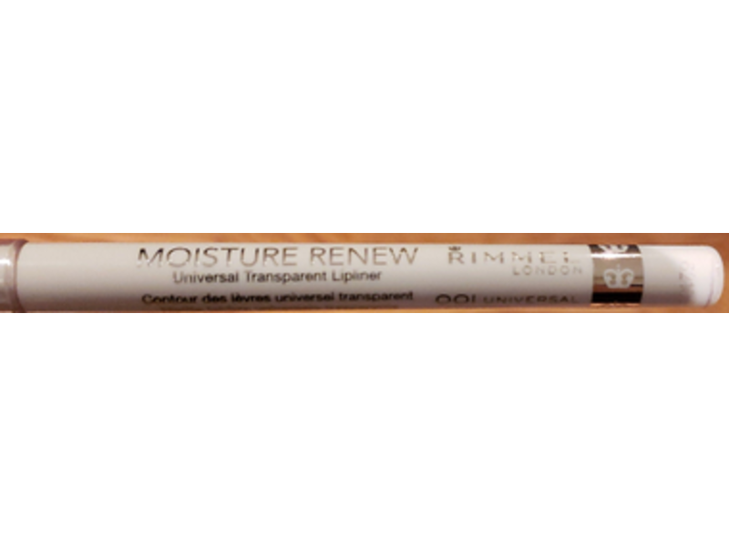 Rimmel Moisture Renew Lip Liner, Transparent, 0.008 oz