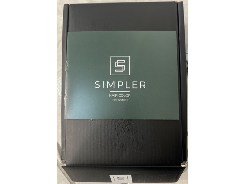 Simpler Hair Color Box, Champagne Blonde, 1 Count
