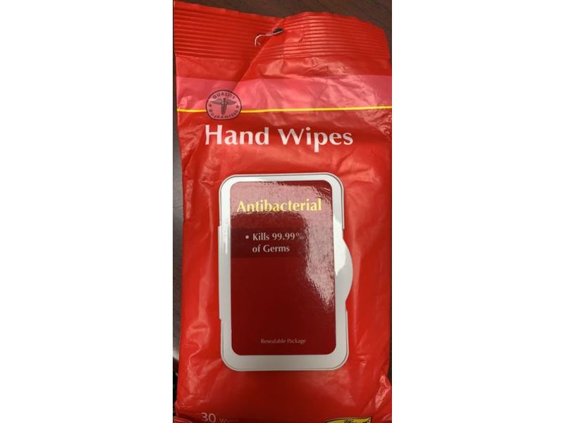 Lil' Drug Store Antibacterial Hand Wipes, 30 Count
