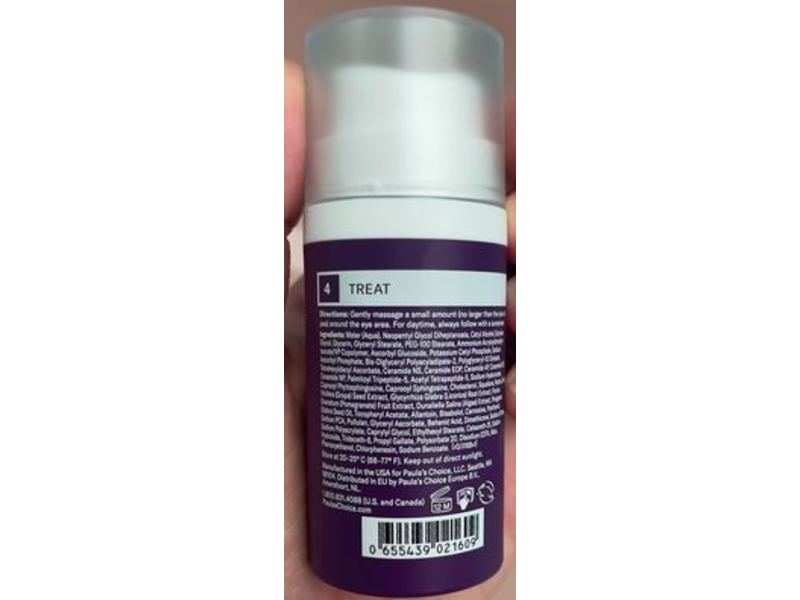 Paula's Choice Clinical Firming Eye Cream, Ceramide, 0.5 fl oz/15 mL